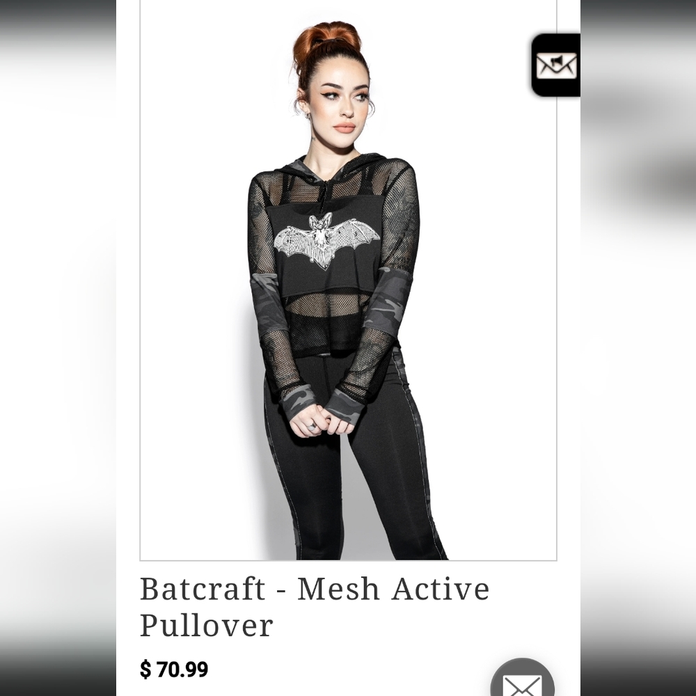 Blackcraft Cult Bat Active Pullover